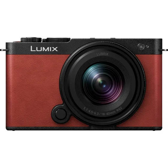 Panasonic Lumix S9 + S-R1840, Rød, 24,2 MP