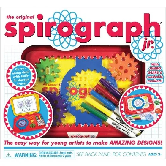 Hasbro Spirograph Junior - Tegnesæt med Tuscher