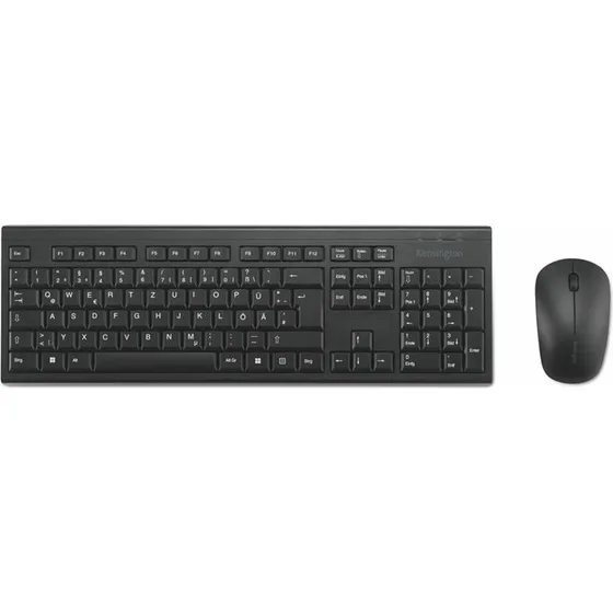 Kensington KM150 EQ Trådløst Tastatur & Mus Sæt, Sort