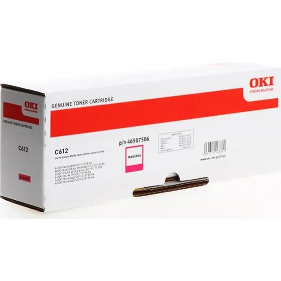 OKI Toner 46507506 Magenta, 6.000 sider