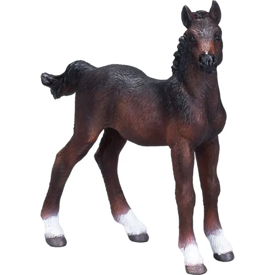 Mojo Horse World Hanoverian Foal Brown, 120" (305 cm)