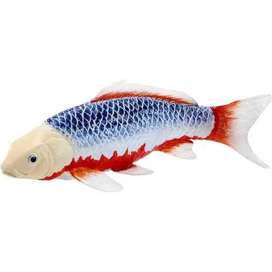 Mojo Sealife Asagi Koi Karpe Figur, Blå/Rød, 12,6x5,8x4,5 cm