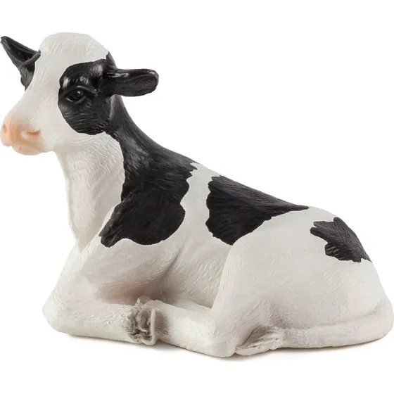 Mojo Farmland Holstein Kalv Liggende Legetøj, 3+ år