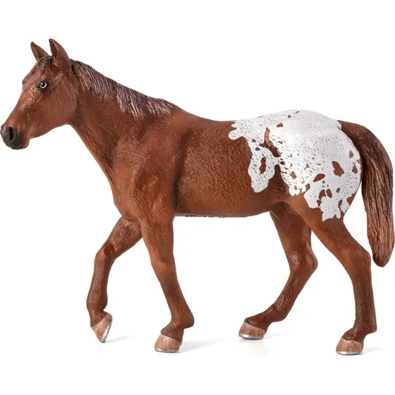 Mojo Horse World Appaloosa Stallion - TPU-bagsidecover for iPhone 11 Pro Max, sort