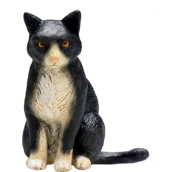 Mojo Farmland Sitting Cat Black/White - 387371