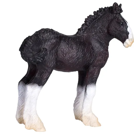 Mojo Horse World Shire Foal - Flipomslag, sort, til Samsung Galaxy S7 edge