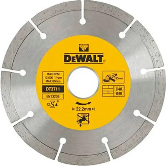 DeWALT DT3711-QZ Diamantskæreskive 125 mm