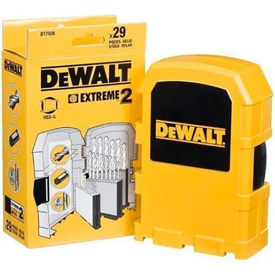 DeWalt DT7926 Borsæt 29 dele (Ø1,0-13,0mm)