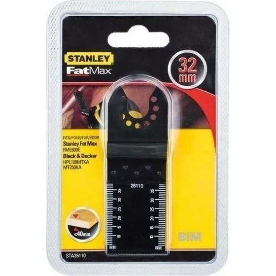 Stanley 32 x 40 mm Oscillating Bi-Metal/Wood 18T