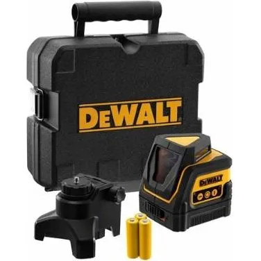 DeWALT 3DW0811-XJ Krydslaser 30 m, Sort/Gul