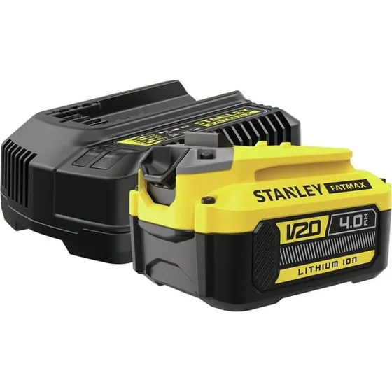 Stanley FATMAX SFMCB14M1-QW 20V 4,0Ah Batteri & Oplader