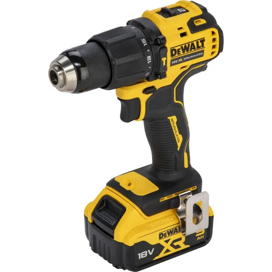 DeWalt DCZ100P2KT-QW 18V Akkuboremaskine med 2 batterier og 32 dele