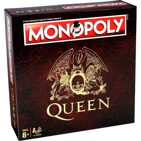 Winning Moves Monopoly Queen Edition (Engelsk)