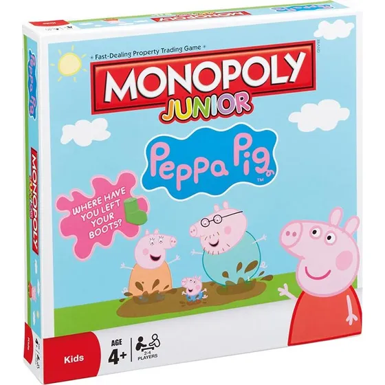 Hasbro Monopoly Junior Gurli Gris (5+ år)