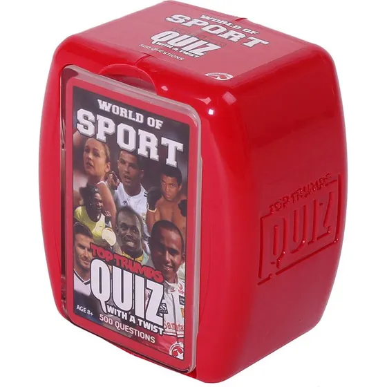 Top Trumps Winning Moves Sports Quiz (500 Spørgsmål)