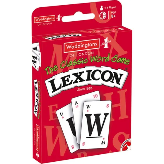 Waddingtons Lexicon Go! Rejsespil – Ordspil for 2-6 spillere
