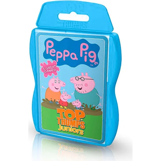 Top Trumps Peppa Pig Junior - Kortspil for 3+ år