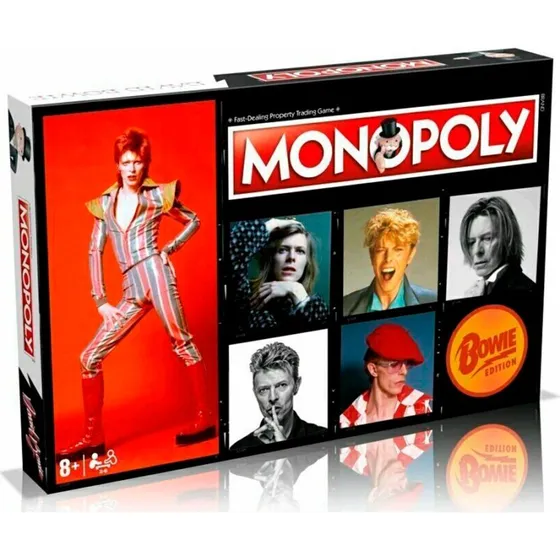 Monopoly David Bowie Samlerudgave - Engelsk, 8+ år