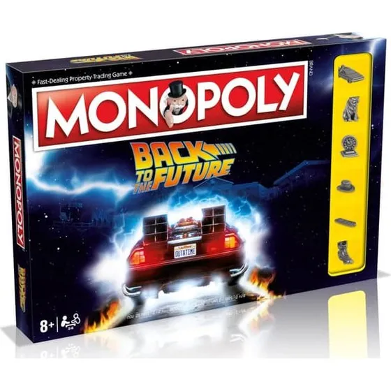 Monopoly Back to the Future - Spil med Doc Brown og Marty McFly