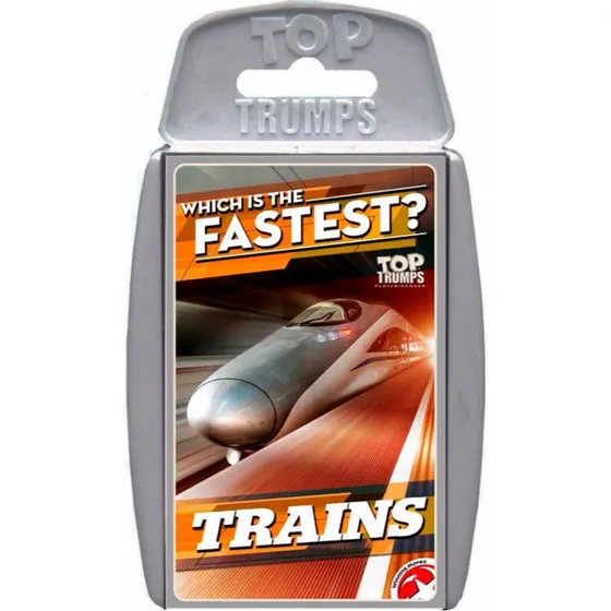 Winning Moves Trains Top Trumps Kortspil, 6+ år
