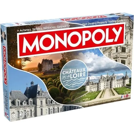 Monopoly Chateaux of the Loire - Brætspil
