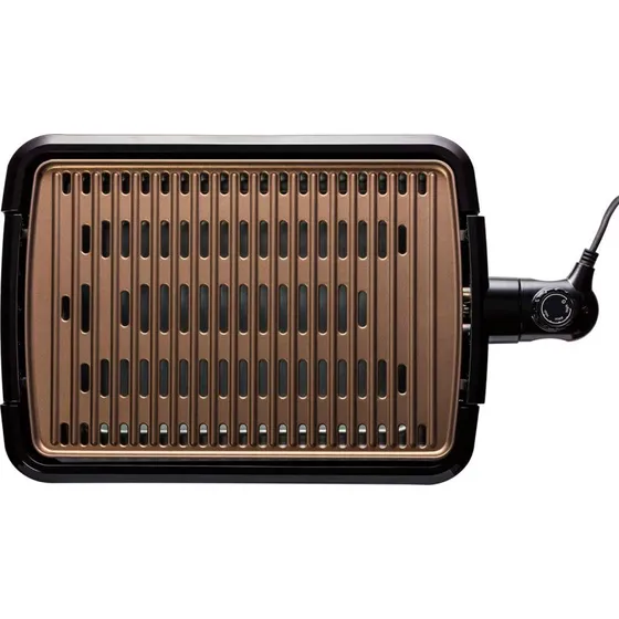 George Foreman Smokeless BBQ Grill 25850-56, 1600W, sort