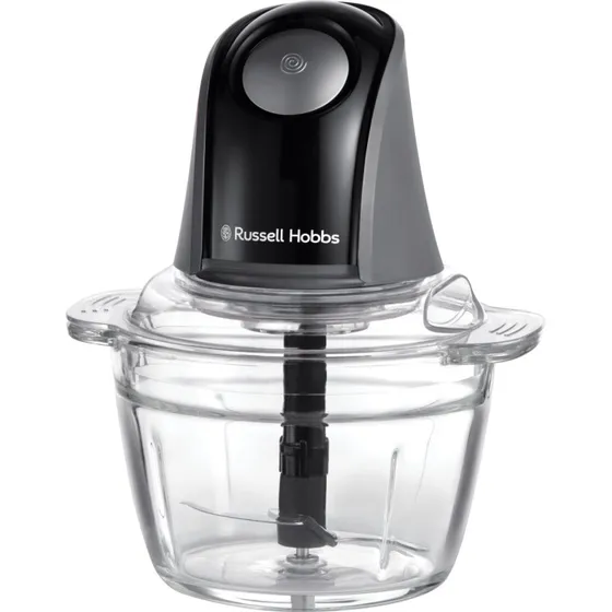 Russell Hobbs Matte Charcoal Mini Chopper 1L, 200W