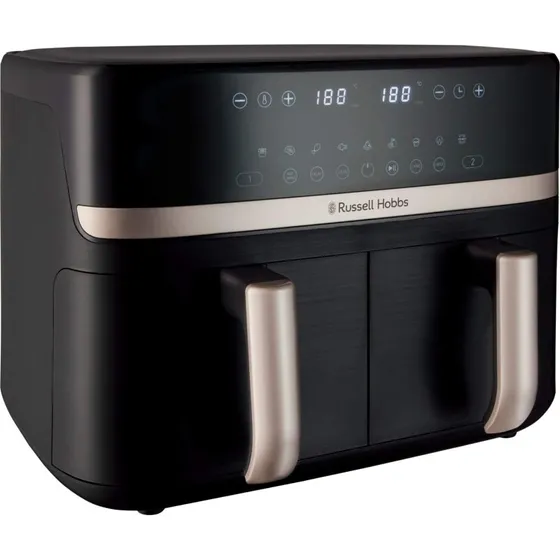 Russell Hobbs SatisFry Dual Basket Airfryer 9L 2800W Sort