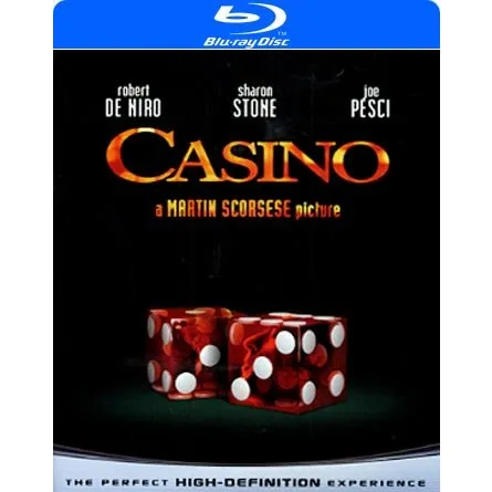 Casino (Blu-ray) – Robert De Niro, Sharon Stone, Joe Pesci