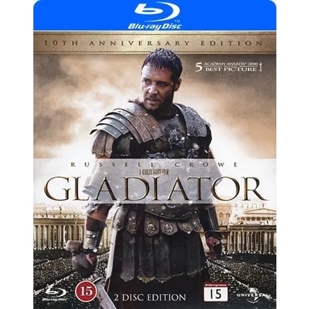 Gladiator (2 Blu-ray / Jubilæumsudgave)