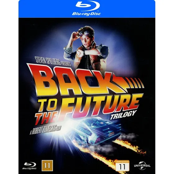 Universal Pictures: Tilbage til Fremtiden 1-3 - Blu-ray Jubilæumsudgave