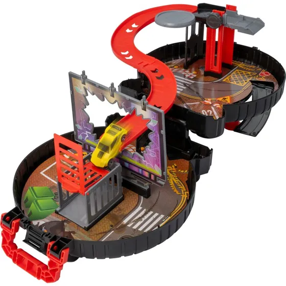 Teamsterz Metro City Packaway Wheel Legesæt med 1 Bil