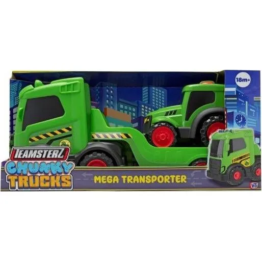 Teamsterz Chunky Trucks Mega Transporter med Traktor