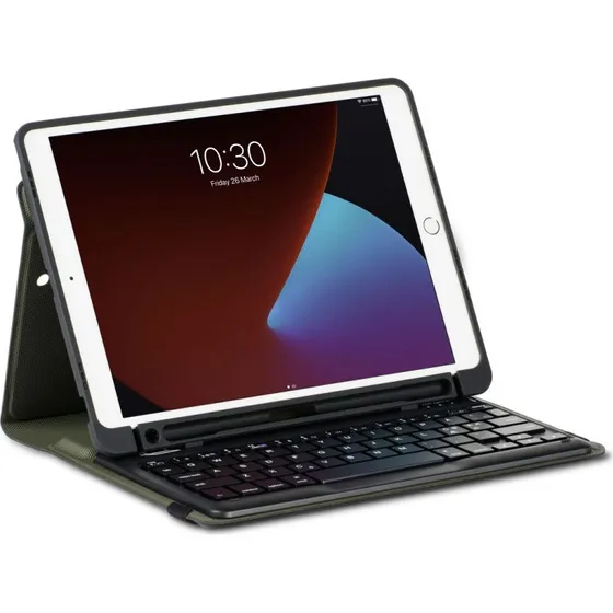 Targus Pro-Tek Education Tastatur & Folio til iPad 10,2" Tysk Sort