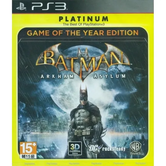 Batman: Arkham Asylum GOTY (Platinum) - PS3