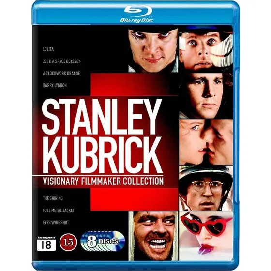Stanley Kubrick: Visionary Filmmaker Collection – 8-disc Blu-ray