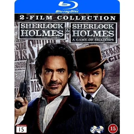 Sherlock Holmes 1+2 / A Game of Shadows – 2 Blu-ray (Limited)