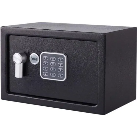 Yale YEC/200/DB Elektronisk Pengeskab med Alarm, 8,6 L, Sort