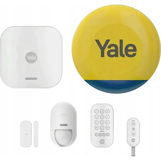 Yale Smart Alarm Startsæt med 6 elementer
