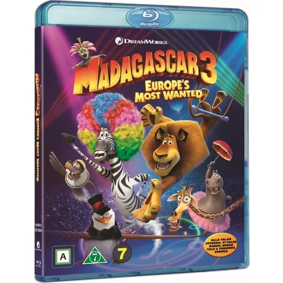 Madagascar 3: Europe's Most Wanted – Blu-ray