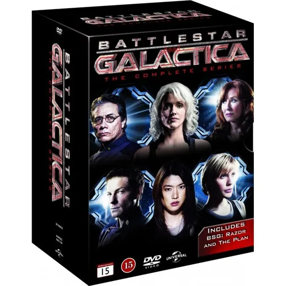 Battlestar Galactica - Den Komplette Serie - DVD
