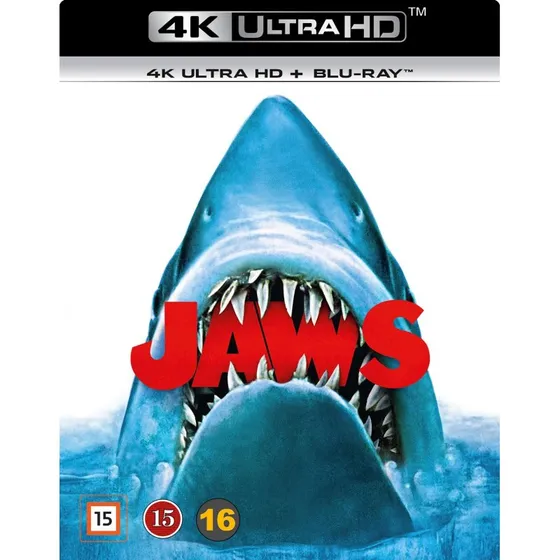 Dødens Gab 1 / Jaws 4K UHD + Blu-ray