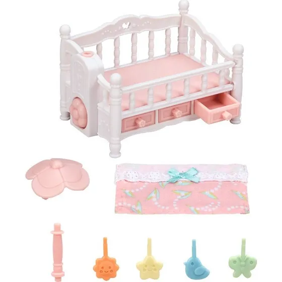 Sylvanian Families Babyseng med mobil og uro