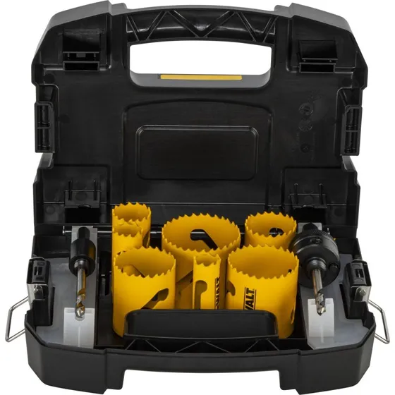 DeWalt DT90355-QZ Hulsavsæt 19-57mm, 11 dele