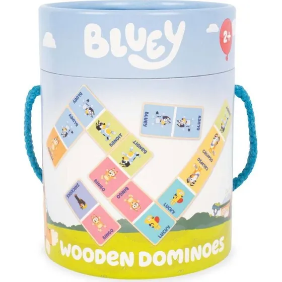 Bluey Domino - Memoryspil for børn fra 2 år