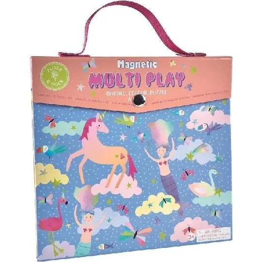 Fantasy Magnetisk Multi Play - 20 brikker, 4 tusser, magnetiske legebrikker