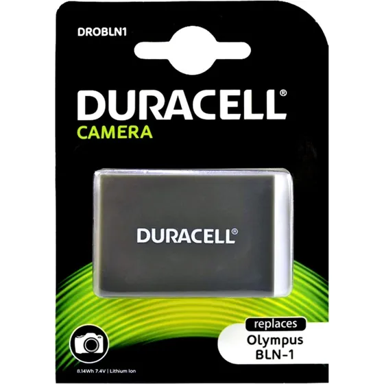 Duracell Li-Ion 7,4V Batteri til Olympus BLN-1 (1140mAh)