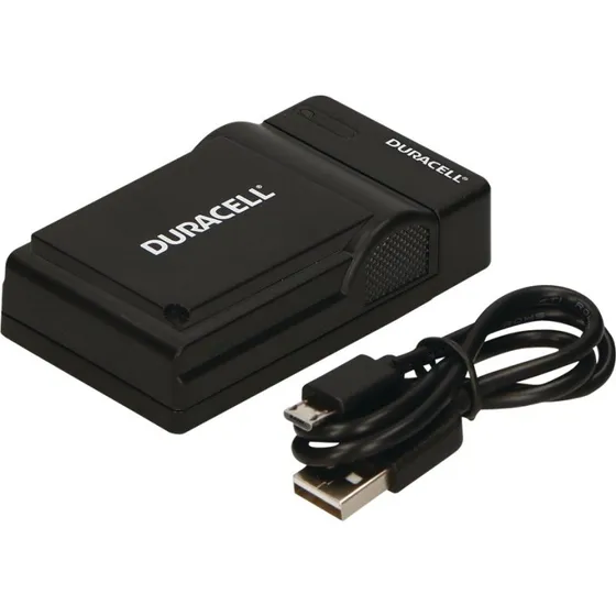 Duracell NP-W126 USB-batterioplader, sort