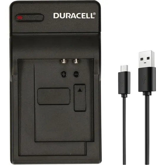 Duracell DRO5943 Batterioplader til Olympus BLH-1 med USB-kabel