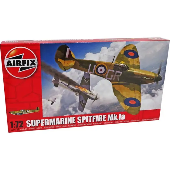 Airfix Supermarine Spitfire Mk.Ia 1:72, 36 dele